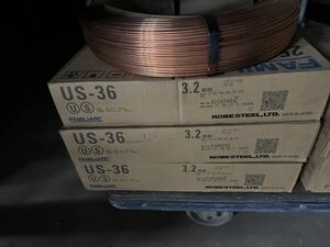 コベルコ 神戸製鋼 溶接ワイヤー　US-36 3.2mm 25kg 送料込み