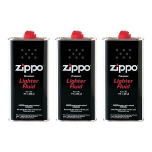 ZIPPO 大缶 355ml 3個セット オイル缶 ジッポー ジッポ 交換用 メンテナンス オイルライター サプライ品 純正品