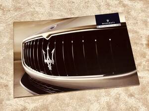 ◆◆◆『ほぼ新品』 MASERATI マセラティ オールラインナップ カタログ◆◆2013年頃発行◆◆◆