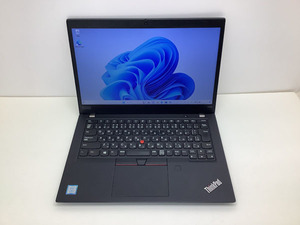 ◆スプリングセール Lenovo ThinkPad X390 win11 intel Core i5-8265U メモリ8GB SSD256GB カメラ AC付属