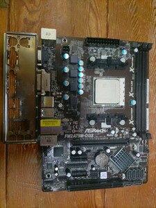  ASRock FM2A75-DGS R2.0 SocketFM2　AMD A4-4020付き動作品