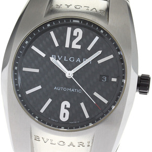 ブルガリ BVLGARI EG40S エルゴン デイト 自動巻き メンズ 箱・保証書付き_818915