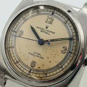 M510-572/590000　腕時計　フェイスのみ　ROLEX OYSTER ROYAL EXTRA PRECISION　ロレックス オイスター ロイヤル　手巻き