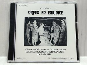 日本フルトヴェングラー協会 グルック「オルフェオとエウリディーチェ」全曲 WFJ-61～62 未開封 2CD