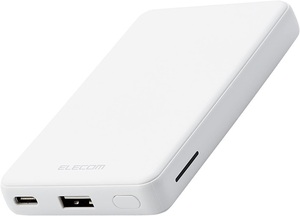 【新品】 エレコム モバイルバッテリー 5000mAh 12W Type-A×1 ホワイト DE-C26-5000WH /定型外普通郵便送料無料
