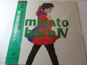 LD「渡辺美里「misato born IV / 愛と感動の超青春ライヴ」My Revolution、他、 ＜レーザーディスク＞