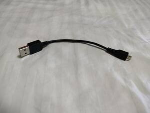 SONY純正 USB A to microBケーブル 20㎝[ソニー 0.2m ウォークマン Micro USB]