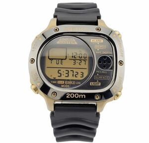 極美品 SEIKO セイコー SCUBA MASTER 200m スキューバマスター ダイブコンピューター SBBK002 M725-5A00 デジタル 腕時計