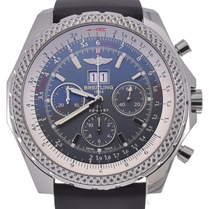 ブライトリング BREITLING A44362 ベントレー 6.75 クロノグラフ 自動巻き メンズ 美品 箱・保証書付き B#130556