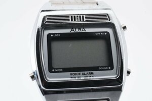 セイコー アルバ ボイスアラーム デジタル Y824-4000 クォーツ メンズ 腕時計 SEIKO ALBA