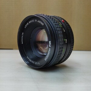 MINOLTA MD ROKKOR 1:1.7 f=50mm ミノルタ カメラレンズ ミノルタ用 未確認 LENS1799