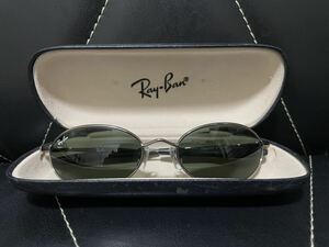 極美品 Ray-Ban Titanium レイバン RB8014 サングラス アイウェア メガネ 眼鏡 シルバーフレーム スポーティー アウトドア 遮光 春夏