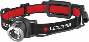★Ledlenser(レッドレンザー) 防水機能付 H8R LEDヘッドライト USB充電式【正規品】