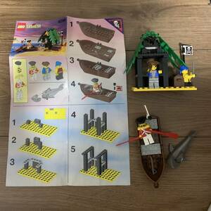 LEGO レゴ 南海の勇者シリーズ 6258 海賊の見張り小屋1992年 パーツ欠品なし 説明書有り 箱無し