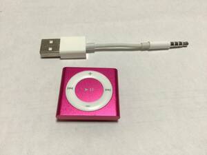 iPod shuffle 4th gene pink no.10 バッテリー交換済作動品