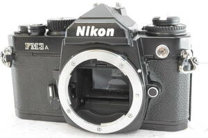 ★極上美品★ ニコン NIKON FM3A ブラックボディ ★完動品 ＃7628