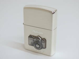 (d-7)　ZIPPO　ジッポ　Nikon / ニコン　1959　F　オイルライター　2000年