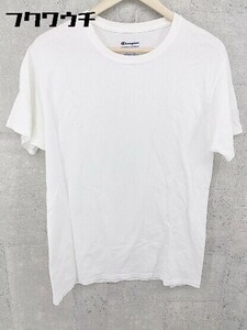 ◇ Champion チャンピオン 半袖 Tシャツ カットソー サイズM ホワイト メンズ