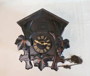 MI-KENCLOCK　機械式鳩時計　T　ハト時計　鳩時計　G　アナログ　昭和レトロ　時代物　柱時計　掛け時計　アンテイーク