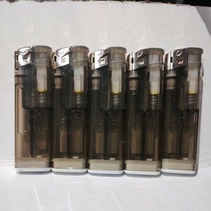 使い捨てライター　カートンオマケ　ライター　１００円ライター　5個セット