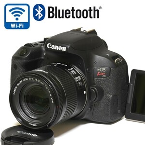 【Canon】Wi-Fi & Bluetooth★Kiss X9iレンズセット