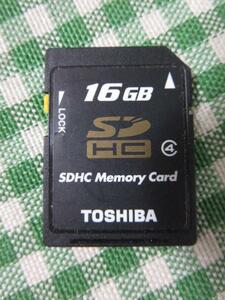 東芝 SDHCメモリカード 16GB Class4
