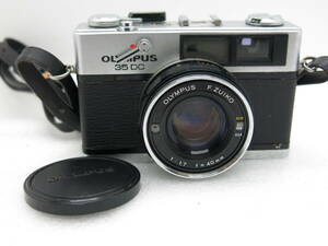 OLYMPUS 35DC フイルムカメラ　OLYMPUS F.Ziko 1:1.7 f=40mm　　【EP012】　　