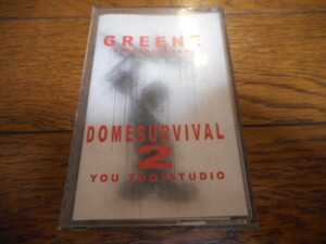 カセットテープ　DJ green/ DOMESURVIVAL２　プロモ 