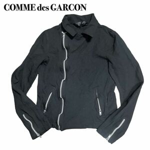 COMME des GARCON 2006 Sコムデギャルソン ブルゾン ジップアップ ジャケット黒ブラック 希少