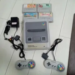 スーパーファミコン本体とソフトのセット