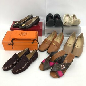 レディース　シューズ　7点　おまとめ　HERMES/LOUIS　VUITTON/PRADA【CDAU3015】