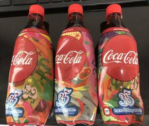 東京ディズニーリゾート　35周年　コカ・コーラ　ペットボトル　3本　未開封