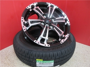 新品4本SET ヴェネス VENES SUV ダンロップ EC204 2023年 155/65R14インチ MK54系 スペーシア ギア ベース ワゴンR スマイル ラパン