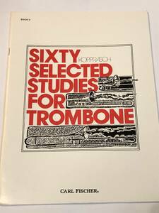 即決 コプラッシュ トロンボーン 60の練習曲 SIXTY SELECTED STUDIES FOR TROMBONE 楽譜/洋書