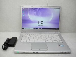 ☆1円☆第6世代☆CF-LX5PDPVS☆高解像度1920×1080☆累積8910☆Core i5 2.40GHz/8GB/SSD256GB/無線/カメラ/Office/Win10 DtoD領域☆