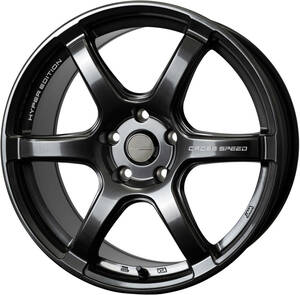 ★新作★17inch 7.5J+45 5H114.3 クロススピードRS6 新品 人気6本スポーク軽量ホイール1台分 タイヤset可能 ALTEZZA S2000 CR-Z SWIFTSPORT