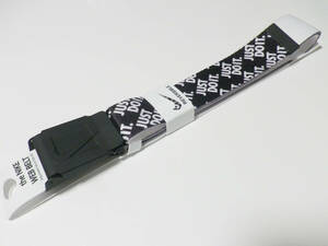 新品即決送料込 ナイキ JUST DO IT Reversible Web Belt ブラック