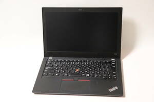 m655. Lenovo / ThinkPad X280 / 20KFCTO1WW / Core i7-8550U / 16GBメモリ / SSDなし / 通電確認・ジャンク