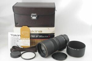 Tokina トキナー AT-X PRO AF 80-200mm F/2.8 ニコンマウント #1472