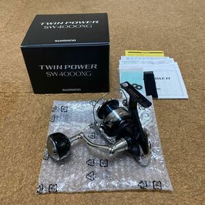 シマノ 21ツインパワーSW 4000XG 美品 TWIN POWER スピニングリール