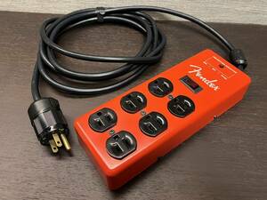 希少 限定 Fender Surge Protector 電源タップ フェンダー FURMAN SS-6B相当？ファーマン パワーディストリビューター パワーサプライ