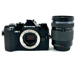 オリンパス OLYMPUS OM-5 14-150mm II レンズキット ブラック デジタル ミラーレス 一眼カメラ 【中古】