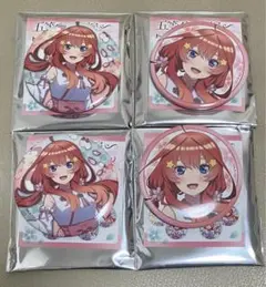 五等分の花嫁∽ コラボカフェ 桜巫女 缶バッジ 中野五月セット