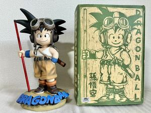 孫悟空 海洋堂 塗装済 完成品 ドラゴンボール ソフトモデルビニールキット 少年版 ガレージキット ガレキ 鳥山明 一品物