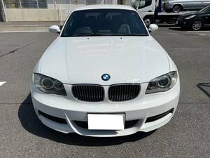 BMW　135i Mスポーツ　平成20年　3000cc ターボ　N54B30A　整備歴多数　車検R７年１１月まで　