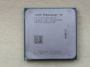 AM3+ Phenom II x6 1090T HDT90ZFBK6DGR Black Edition　28000504TAN