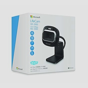 送料無料★マイクロソフト Webカメラ LifeCam HD-3000 T3H-00019