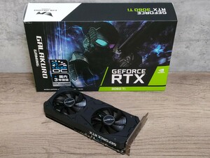 NVIDIA 玄人志向 GeForce RTX3060Ti 8GB GALAKURO GAMING OC 【グラフィックボード】