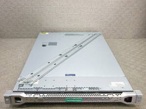 （ストレージ無）HP ProLiant DL360 Gen9 / Xeon E5-2637v4 3.50GHz ×2CPU / mem 128GB (32GB *4) / RAID P440ar / DVDマルチ / No.T742