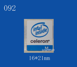 即決092【 celeron M 】エンブレムシール追加同梱発送OK■ 条件付き送料無料 未使用